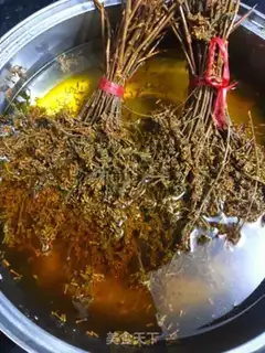 Make Five-colour rice rice step 0