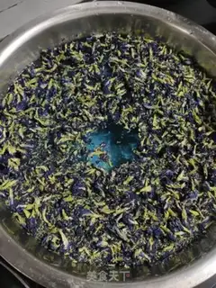 Make Five-colour rice rice step 1