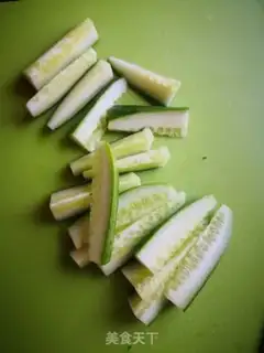 Make Jelly cucumber step 1