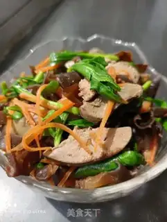 Make Chicken liver and mussels for cabbage step 19