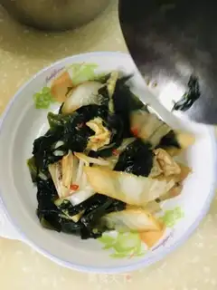 Make Cracked pepper cabbage step 5