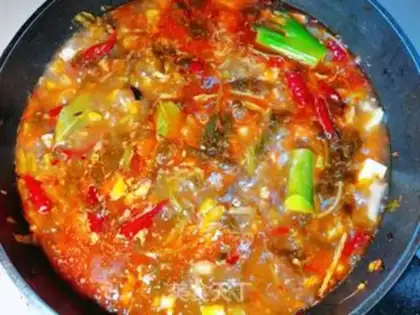 Make Spicy soybeans step 4