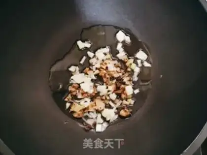 Make A mushroom radish step 1