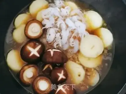 Make A mushroom radish step 4