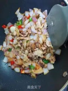 Make Onion fried meat step 5