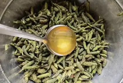 Make ♪ Little peppers of garlic ♪ step 3
