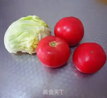 Make Tomato, cabbage step 0