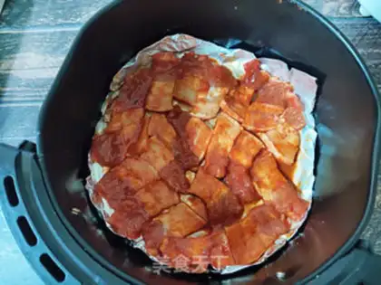 Make Air frying pots and veggies step 4