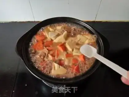 Make Spring carrot meat step 9