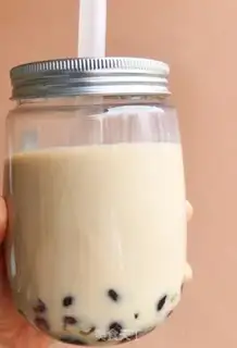 Make Pearl milk tea step 11