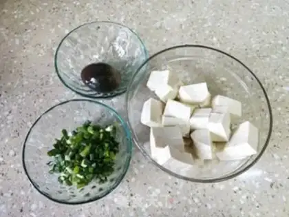 Make Tofu onions step 0
