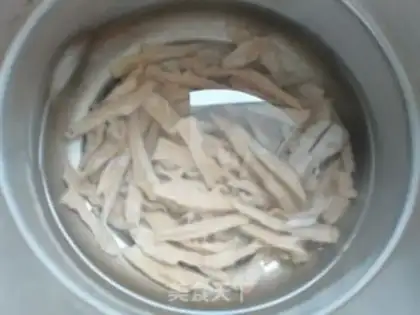 Make Dry fan soup step 2