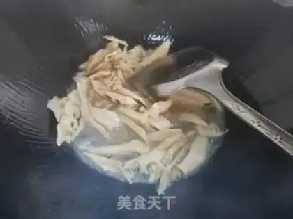 Make Dry fan soup step 5