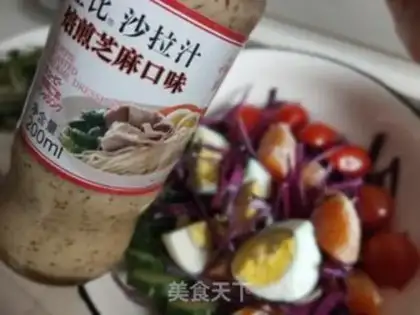 Make Vegetable salad bowl step 3
