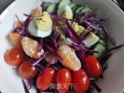 Make Vegetable salad bowl step 4