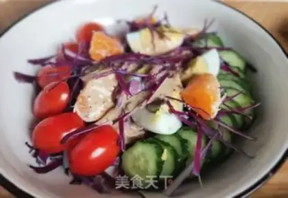 Make Vegetable salad bowl step 5