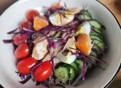 Make Vegetable salad bowl step 6