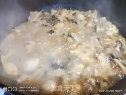 Make Celery mushroom chicken step 3