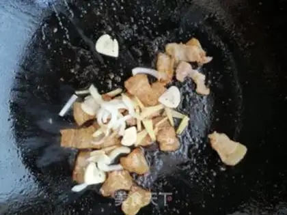 Make Shrimp-skin-burning melon step 4