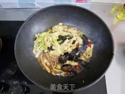 Make Soy sauce, tofu skin step 3