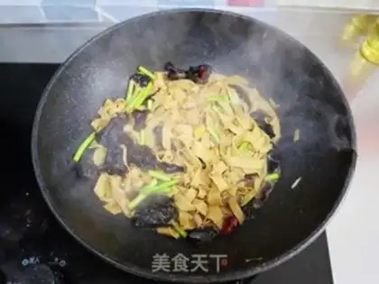 Make Soy sauce, tofu skin step 4