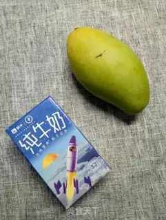 Make Mango milk step 0