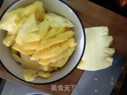 Make Pineapple curd duck step 3