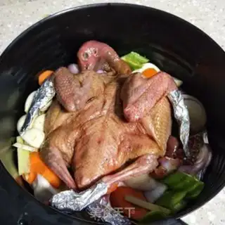 Make Roast pigeon step 4