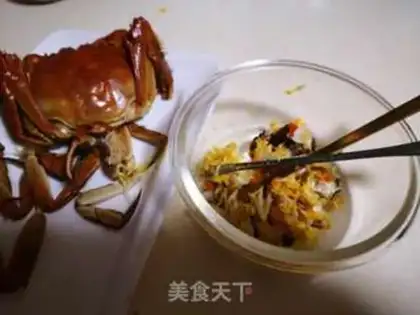 Make Crab-breed orange step 2