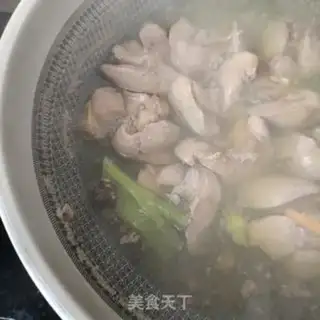 Make Spinach chicken and rice step 2