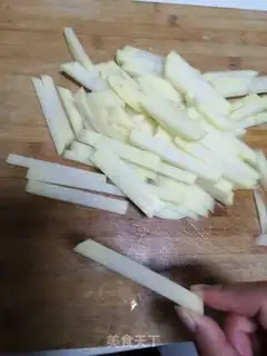 Make French fries step 1