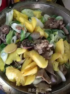 Make Pineapple curd duck step 5
