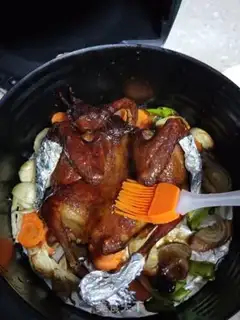 Make Roast pigeon step 8