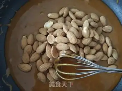 Make Almond taffy step 7