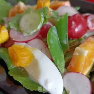Make Sweet bean egg salad step 12