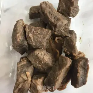 Make Powdered mushroom beef step 3