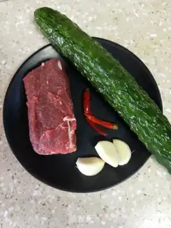Make Beef cucumber step 0