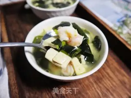 Make Shrimp tofu soup step 7