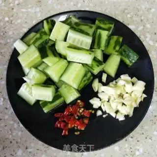 Make Beef cucumber step 1
