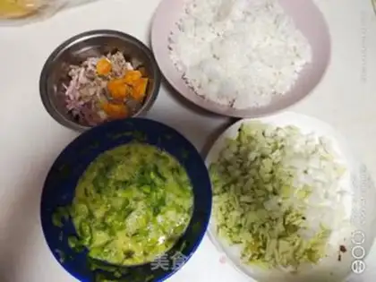 Make Vegetable egg fried rice step 0