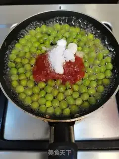 Make Cheese and peas step 4