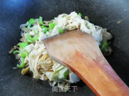 Make Green peppers for veggie tofu step 6