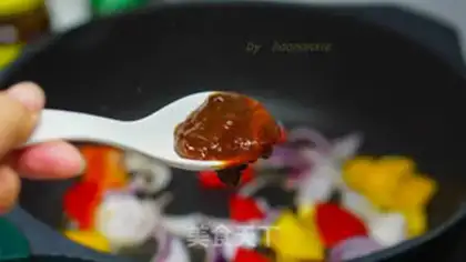 Make Potato with soy sauce step 5