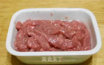 Make Korean beef string step 0