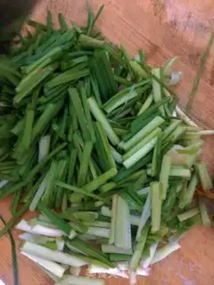 Make Wild onions step 1
