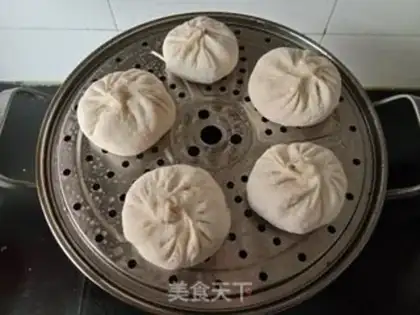 Make The bean bun step 24
