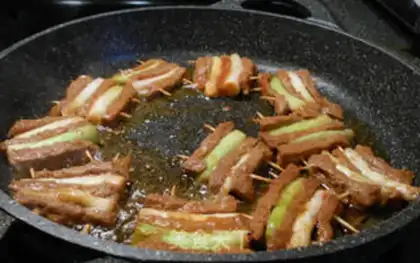 Make Korean beef string step 4