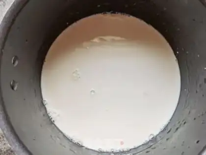 Make Carrot oatmeal shake step 1