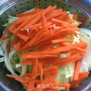 Make Carrot and powder step 2