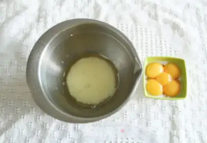 Make Chan Pi Tin Chi Fung Cake step 1